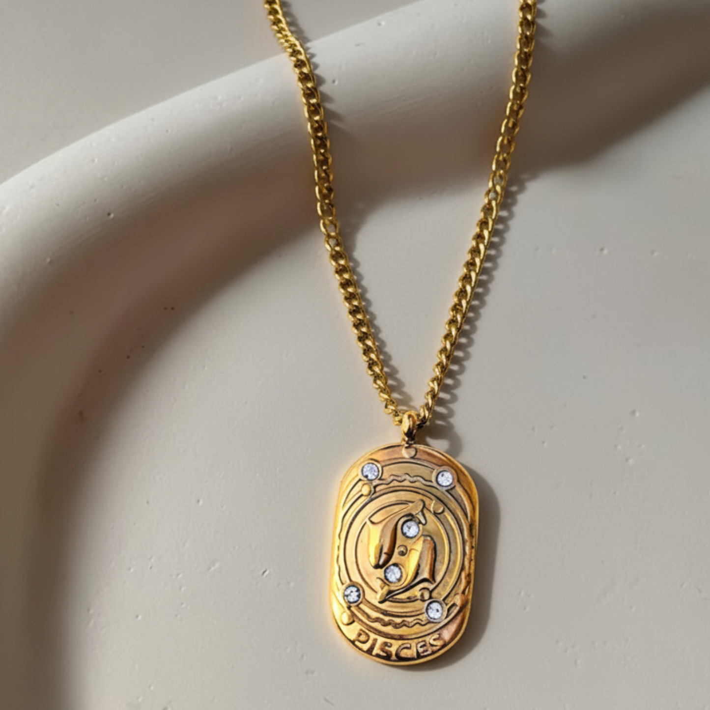 Pisces Golden Chain