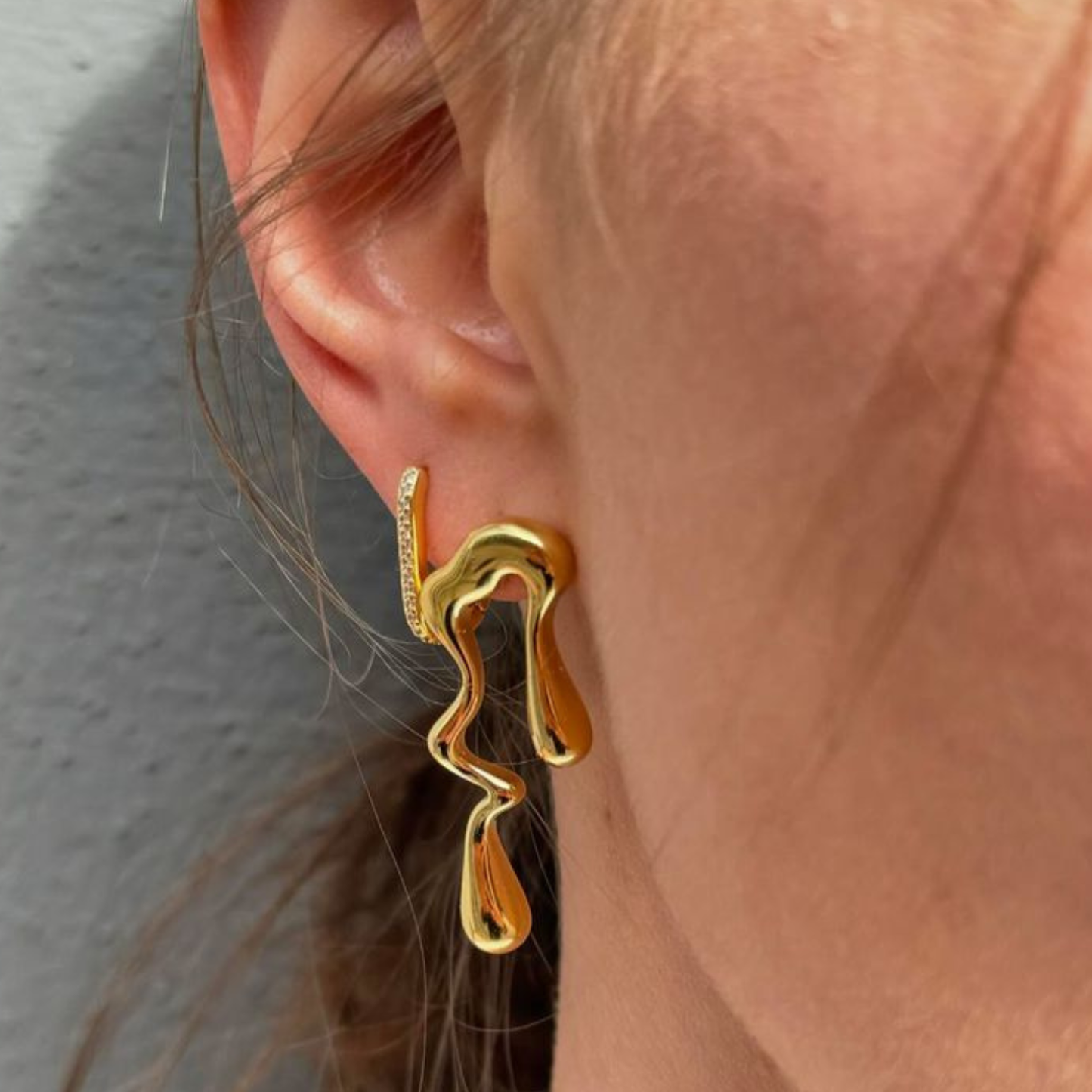 Golden Water Drop Set