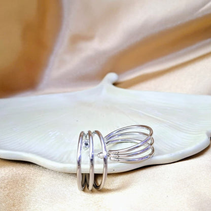 Beloved Silver Hoops