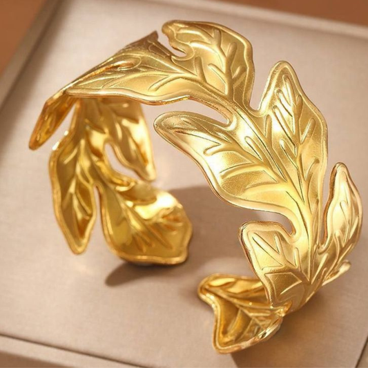 Leave Cuff Bracelet