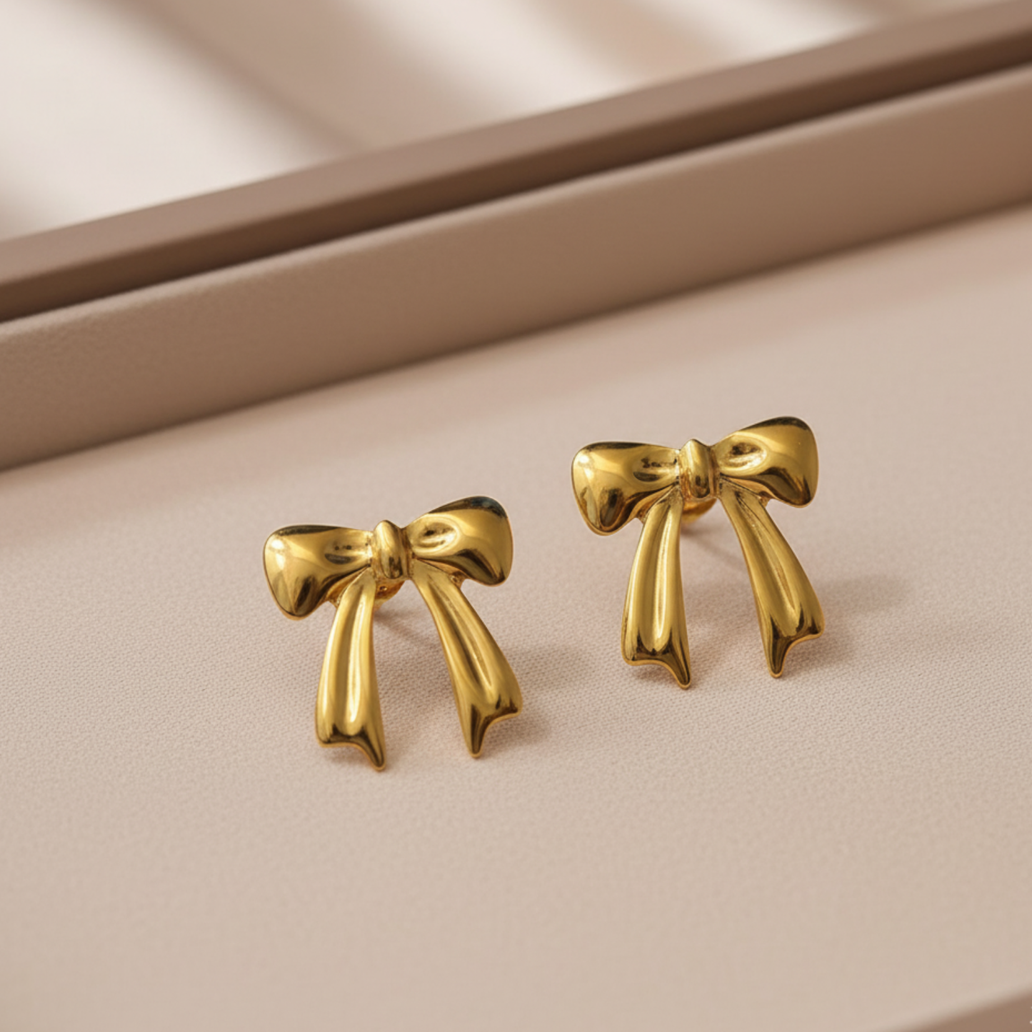 Luxe Bow Studs