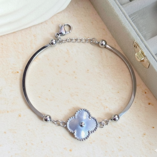 Clover Silver Bracelet